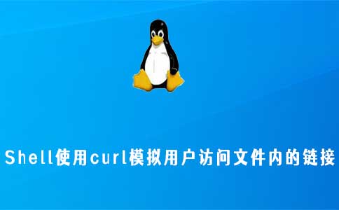 shell使用curl模拟用户访问文件内的链接